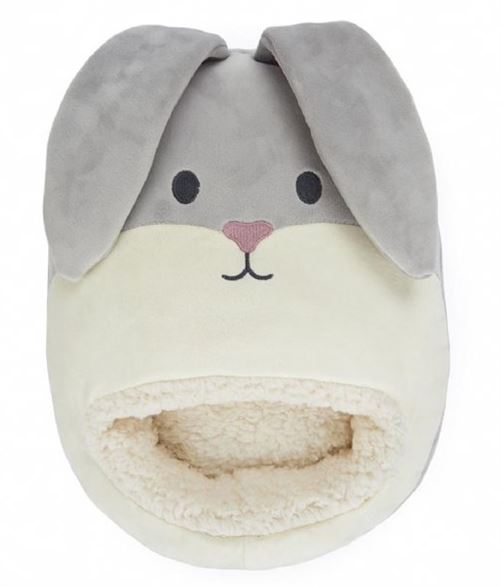 Chauffe-Pieds Balvi Rabbit Blanc et Gris
