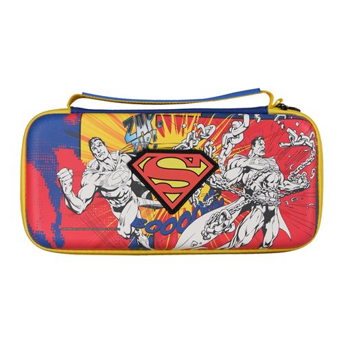 Sacoche Just For Games Dc Superman Pour Nintendo Switch Lite Et Modèle Oled