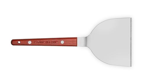 Kit de 2 raclettes en inox Riviera & Bar Gris et Marron