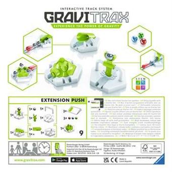 Jeu de construction magnétique Ravensburger Gravitrax Extension Push