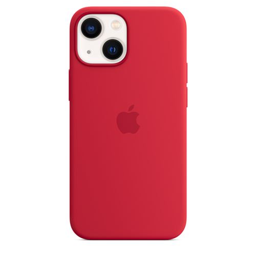 Coque en silicone Apple avec MagSafe pour iPhone 13 mini (PRODUCT)RED
