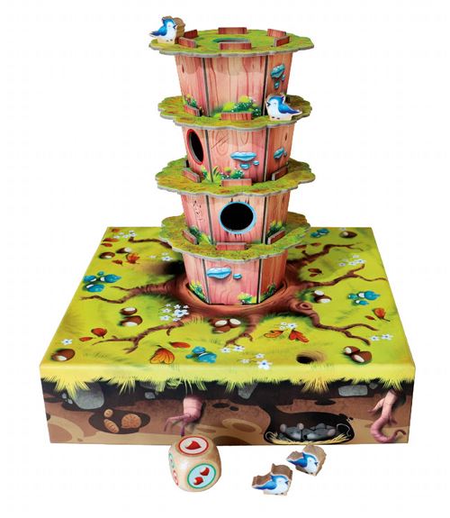 Jeu De Société AUZOU Opération Noisettes - Pour Enfants, à Partir De 5 Ans, Jeu D'adresse Et De Stratégie En Famille