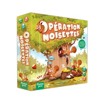 Opération noisettes : Récupère les noisettes sans réveiller la belette !