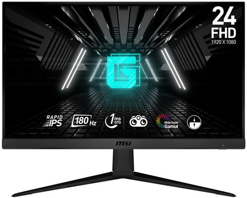 Ecran PC Gaming MSI G2412F 24" Full HD Noir