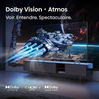 TV QLED Hisense 100E7Q PRO 144Hz Vision-Atmos
