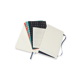 Agenda scolaire semainier Moleskine Pocket Couverture souple 2021-2022 Bleu