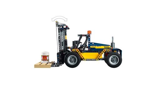 LEGO®-Technic Le chariot élévateur Jeu Garçon et Fille 9 Ans et Plus, Jeu  de Construction, 592 Pièces 42079