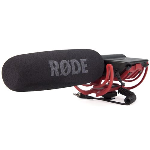 Microphone directionnel pour caméra Rode VidéoMicro Noir