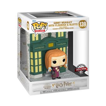 Figurine Funko Pop Deluxe Harry Potter Diagon Alley Ginny et Blotts avant-première Fnac