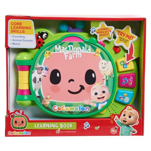 Jeu éducatif et électronique CoComelon J.J Livre d’Apprentissage Electronique