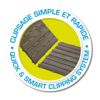 Set de 6 dalles Smoby 45 x 45 cm