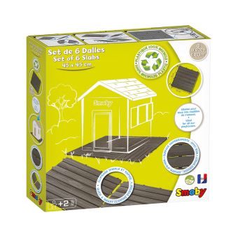Set de 6 dalles Smoby 45 x 45 cm