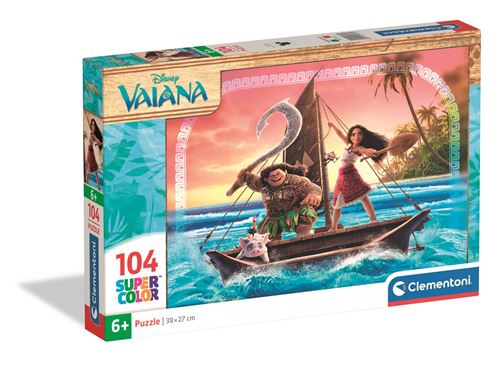 Clementoni Puzzle 104 Pièces Vaiana 2