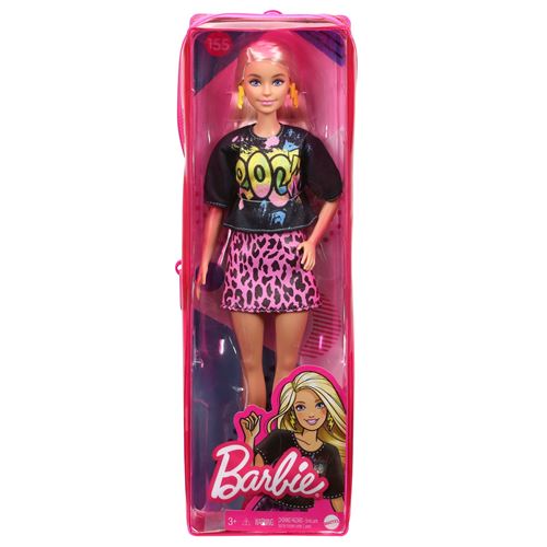Poupée Barbie Fashionistas T-shirt Rock et jupe