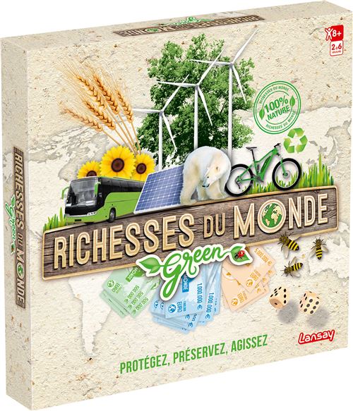 Jeu Classique Lansay Richesses Du Monde