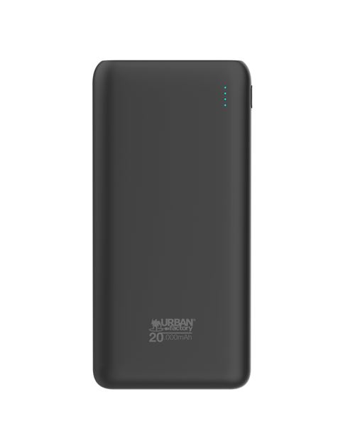 Batterie Externe Urban Factory 20000 Mah Noir