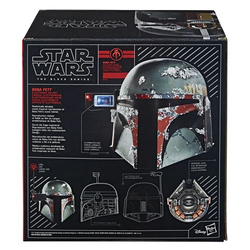 Réplique Star Wars E5 Boba Fett Casque électronique