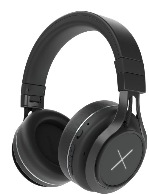 Casque audio Bluetooth sans fil Kigo Xenon BT ANC Noir