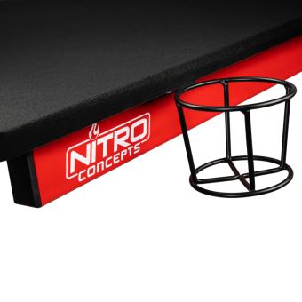 Bureau Gaming Nitro Concepts D12 Noir et rouge