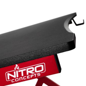 Bureau Gaming Nitro Concepts D12 Noir et rouge