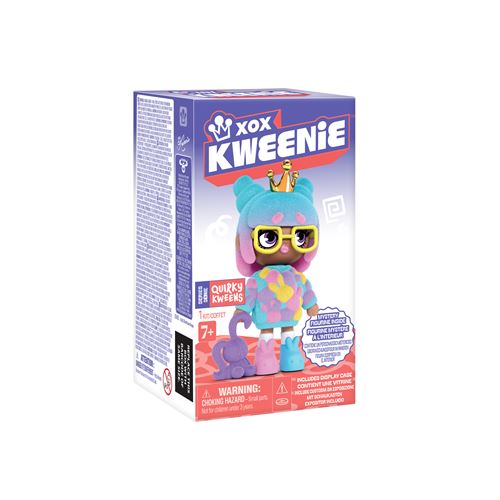 Poupée surprise XOX KWEENIE Série Quirky 13 cm 13 modèles à collectionner Modèle aléatoire