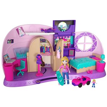 Playset Polly Pocket La chambre métamorphose - 1