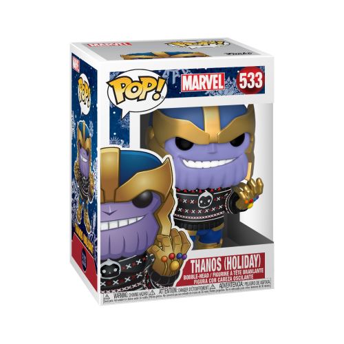 Figurine Funko Pop Marvel Holiday Thanos État correct - Funko reconditionné disponible sur Fnac
