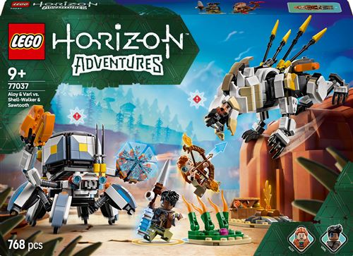 Lego Aloy Et Varl Contre Testudien Et Dents De Scie 77037 Lego La Boite - vue 4