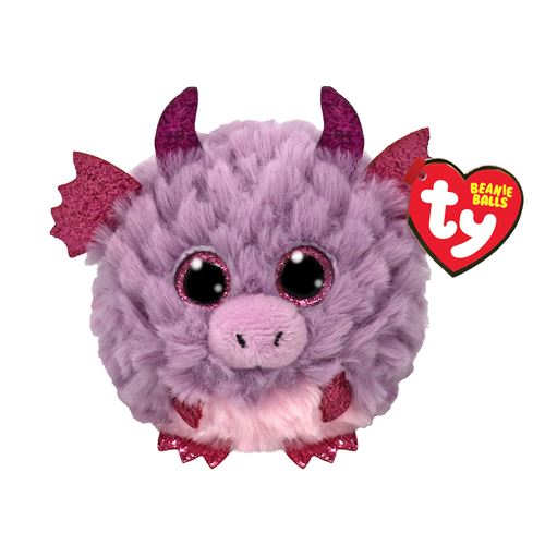 Ty Peluche Puffies Spark Le Dragon 9 Cm