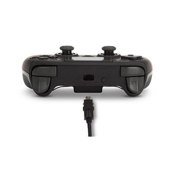 Manette sans fil Bluetooth PowerA Fusion Pro pour PS4 Noir