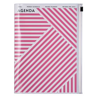 Agenda scolaire Mark's Geometric 2022 2023 A5 Violet