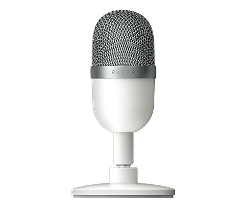 Razer Blanc Et Gris Microphone Seiren Mini Mercury