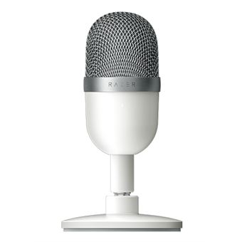 Microphone Razer Seiren Mini Mercury Blanc et Gris - Microphone - Achat &  prix