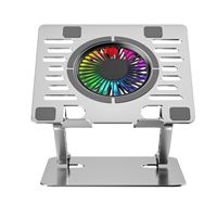 Stand moniteur Alpha Omega Players Olympe RGB Argent