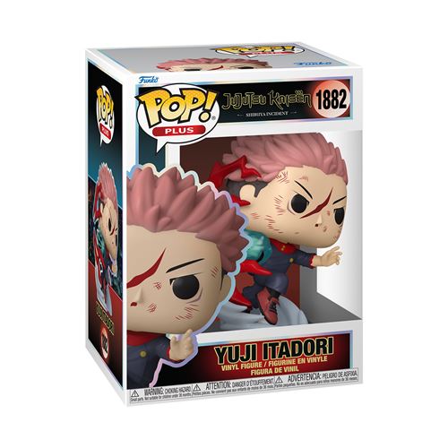 Figurine Funko Pop Plus Jujutsu Kaisen Yuji Itadori - vue 4