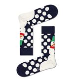 Chaussettes hautes et mi-bas Happy Socks Jumbo Snowman Taille 36-40