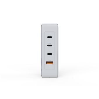 Chargeur secteur USB type C 3A 60 Watts avec câble de 2m Blanc