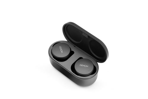 Ecouteurs intra-auriculaires sans fil Bluetooth Denon PerL Pro avec réduction de bruit active Noir