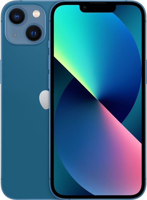 iPhone 13 6.1" 5G Double SIM 256 Go Bleu LAGOONA Reconditionné Grade A