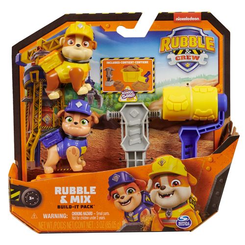 PACK DE 2 FIGURINES RUBEN/MIX + ACCESSOIRES Ruben & Compagnie