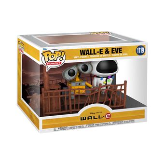 Figurine Funko Pop Moment Disney Pixar Wall-E et Eve