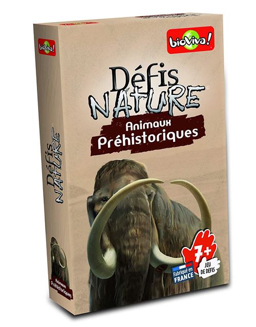 Défis nature Bioviva Animaux préhistoriques