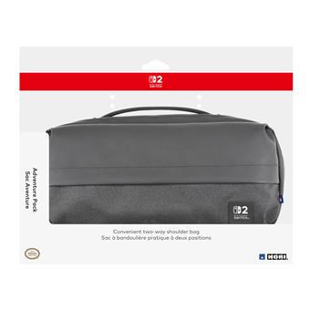 Sac Aventure Hori Noir pour Nintendo Switch 2