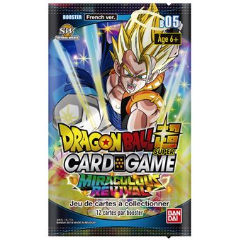 Booster Bandai-Dragon Ball Z Super Jcc Série 5