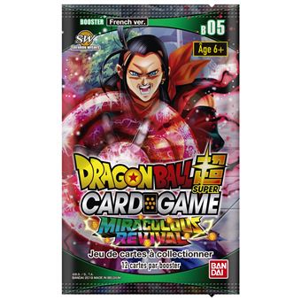 Booster Bandai-Dragon Ball Z Super Jcc Série 5