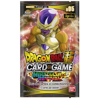 Booster Bandai-Dragon Ball Z Super Jcc Série 5