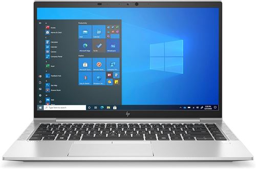 PC Portable HP EliteBook840 G8 Écran Full HD 14 Intel® Core™ i5 16 Go RAM 256 Go SSD Argent Reconditionné