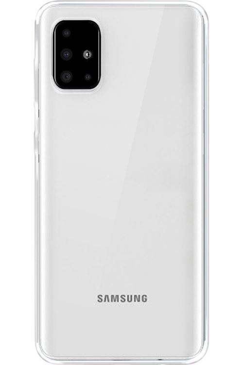 Coque en silicone BigBen Connected pour Samsung Galaxy A71 Transparente