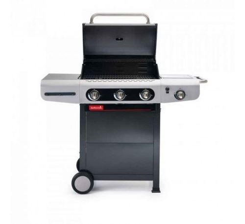 Barbecue à gaz Barbecook Siesta 310 3 brûleurs Noir Grille d'attente pour Barbecook à gaz
