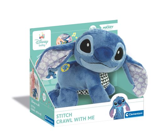 Peluche interactive Clementoni Stitch, marche avec moi